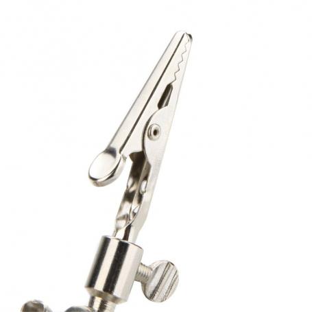 گیره مونتاژ ذره بین دار به همراه پایه هویه مارک TNI-U مدل TU-1062T